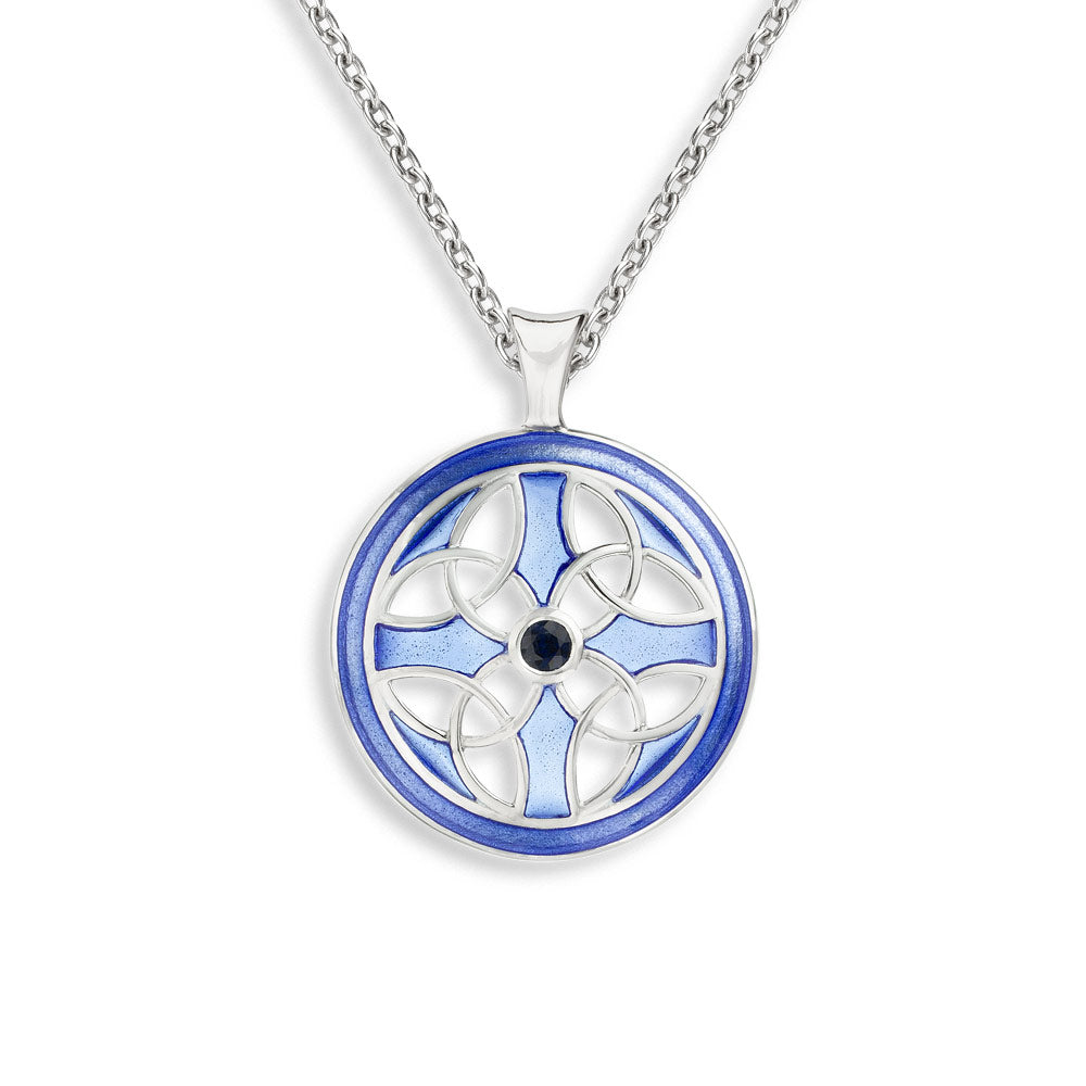 Nicole Barr Circle Celtic Cross Necklace