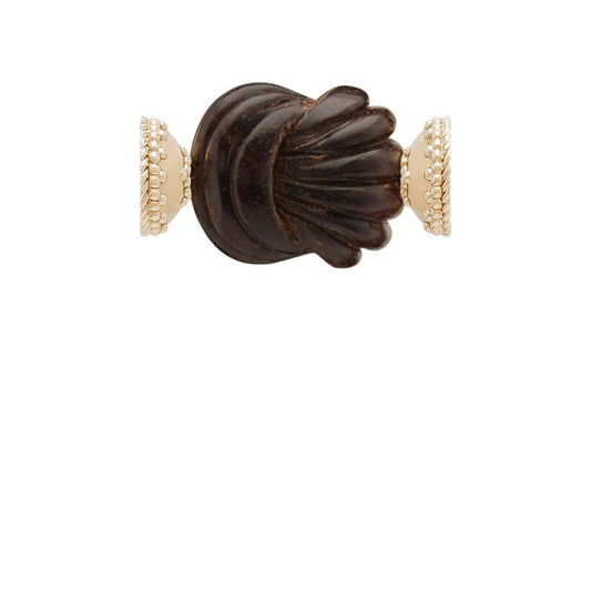 Clara Williams Carved Knot Rosewood Centerpiece