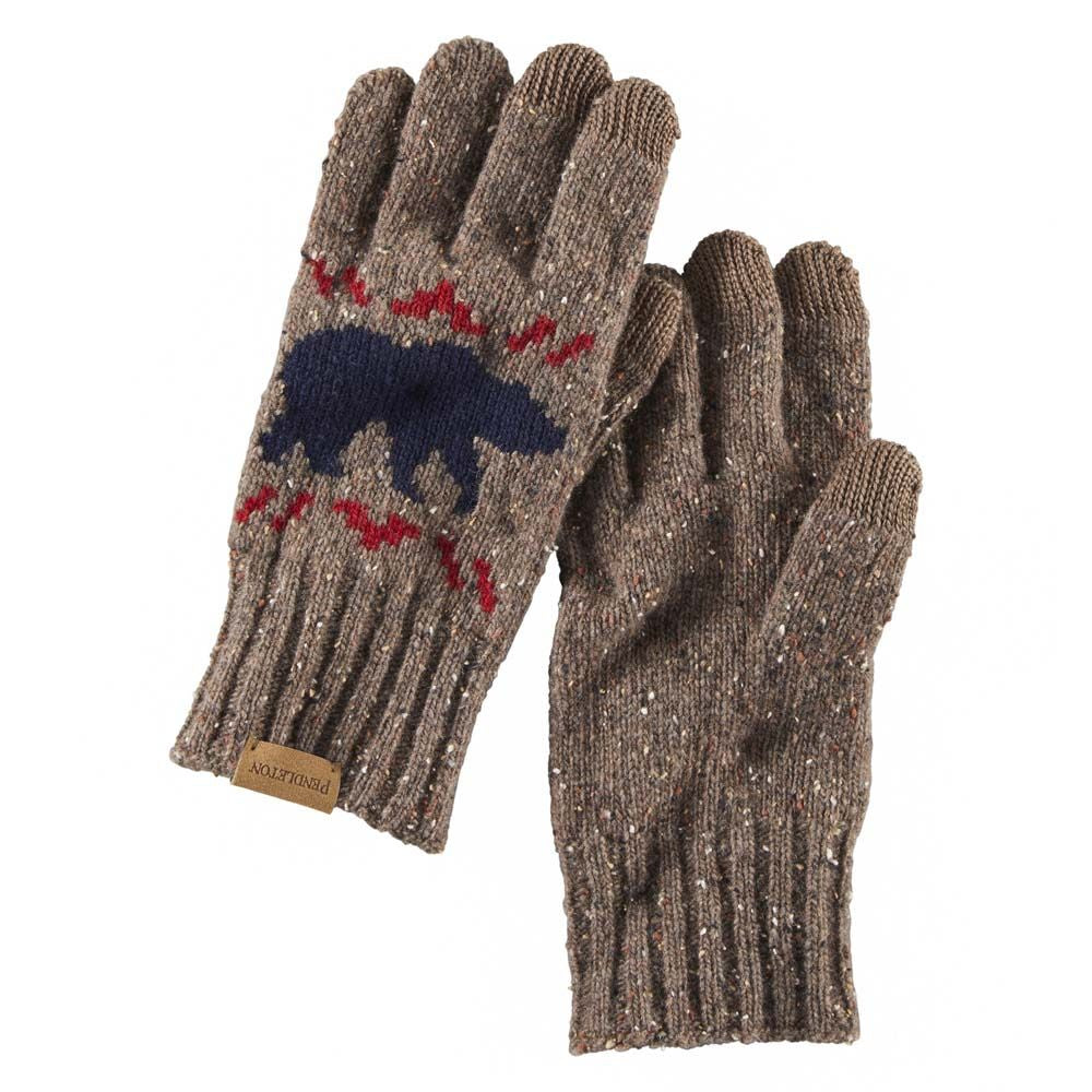 Pendleton Bear Texting Gloves- S/M