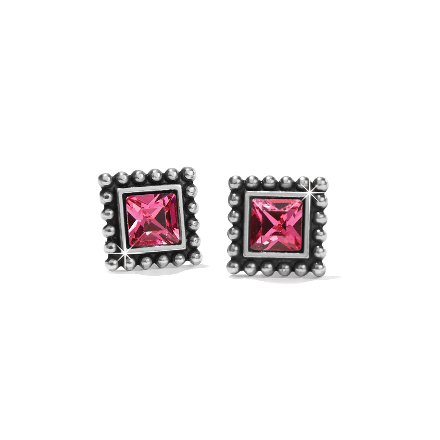 Brighton Sparkle Square Mini Post Earrings