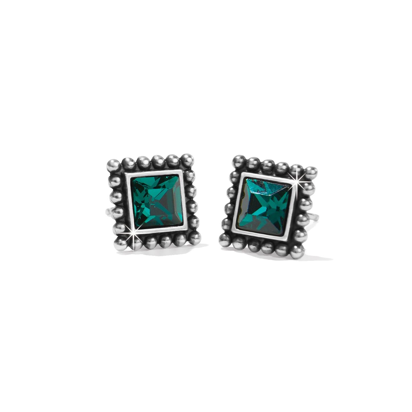 Brighton Sparkle Square Mini Post Earrings