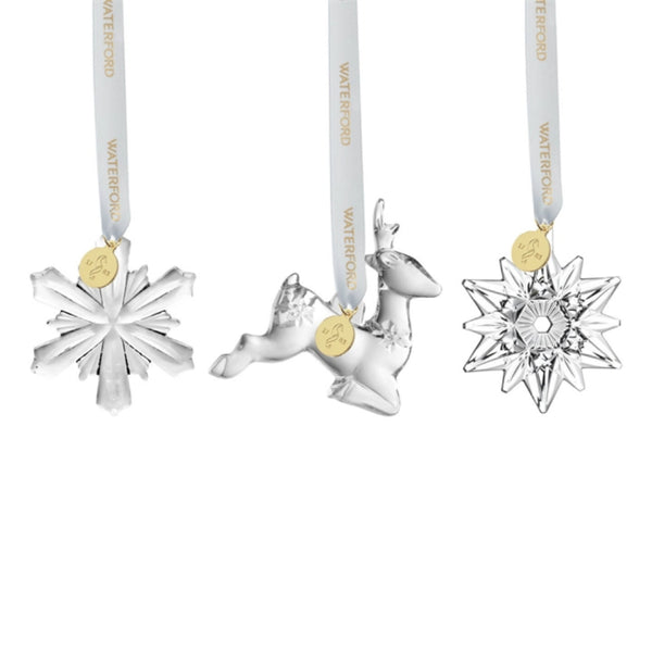 Waterford Mini Snowflake Topaz Ice Ornament 2.5 In., Ornaments, Food &  Gifts