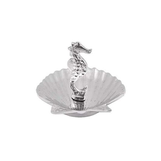 Mariposa Seahorse and Scallop Ring Dish