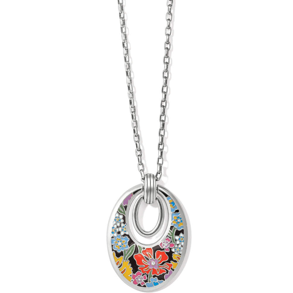 Brighton Painted Poppies Necklace