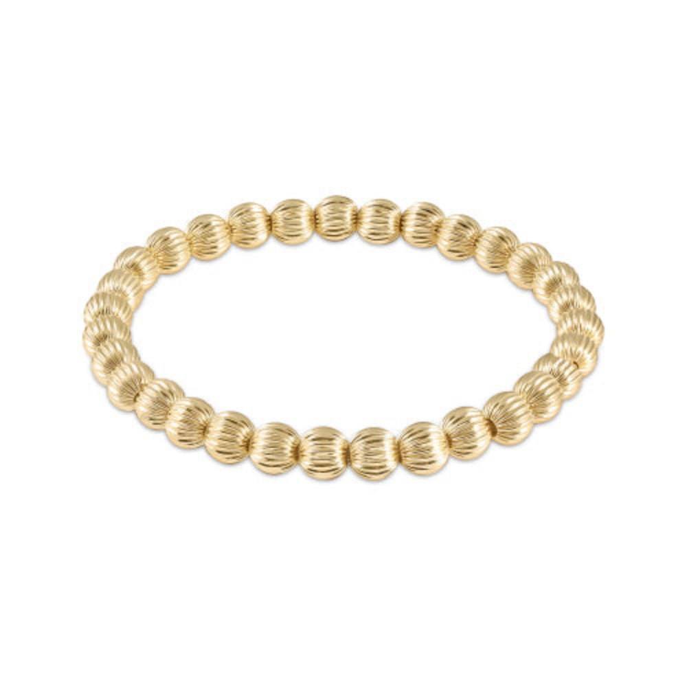 enewton Dignity Gold Bead Bracelet 6mm