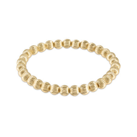 enewton Dignity Gold Bead Bracelet 6mm