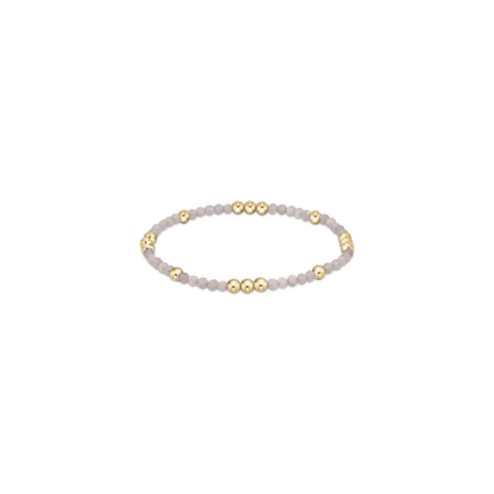 enewton Worthy Pattern 3mm Gemstone Bead Bracelet
