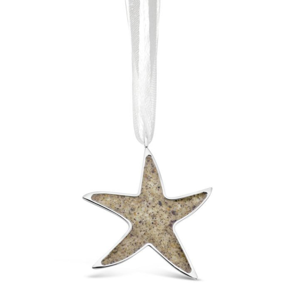 Dune Jewelry Stainless Steel Starfish Ornament