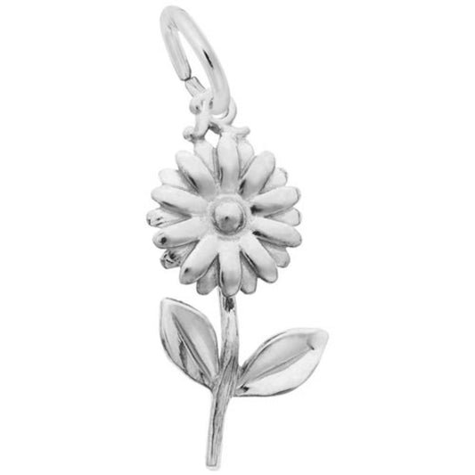 Sterling Silver Daisy Charm