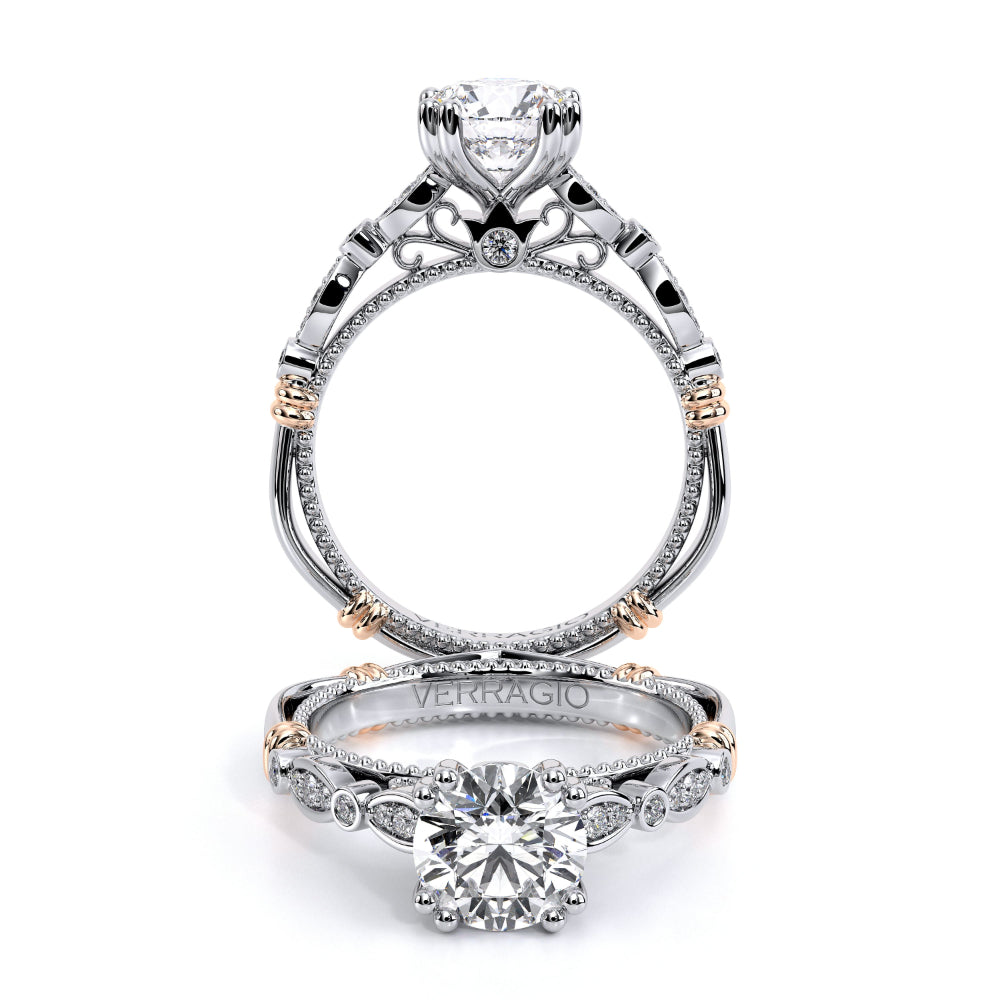 Verragio Parisian 14k Vintage Style Engagement Ring