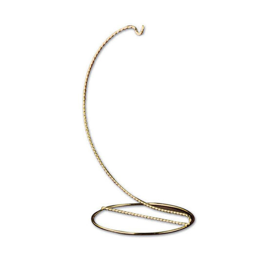 Twisted Brass 9" Ornament Stand