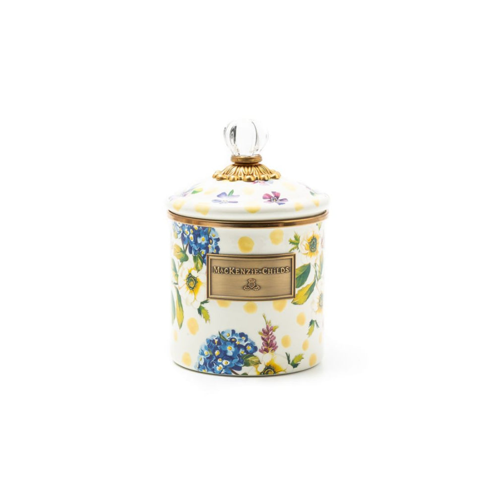 MacKenzie-Childs Wildflowers Enamel Canister