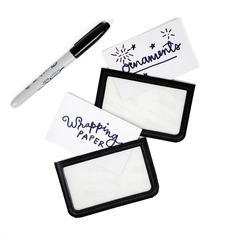 Scout Storage Labels Black - Set of 2