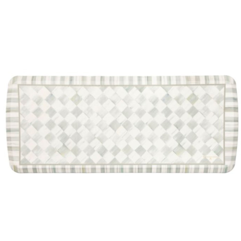 MacKenzie-Childs Sterling Check Gel Pro Comfort Mat