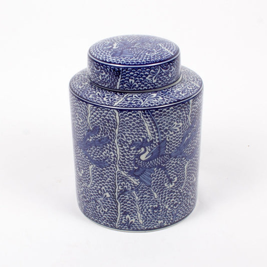 8OAK LRG KOI FISH GINGER JAR