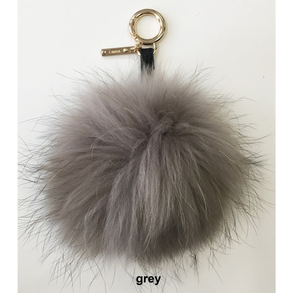 Genuine Fur Key Fob/Handbag Charm
